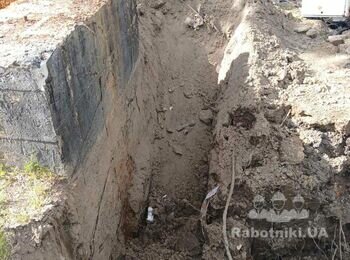 Земляні роботи , копка котловану