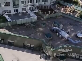 ПВХ мембрана, плоский дах (ОСББ)800 м2