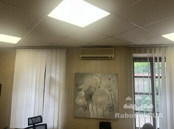 Пофарбувати стіни акриловою фарбою 41 кВ (офісний кабінет)