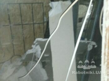 Вынос тяжёлого строительного мусора после взрыва