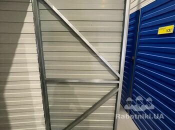 Облаштування перегородок з металопрофилю