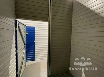 Облаштування перегородок з металопрофилю