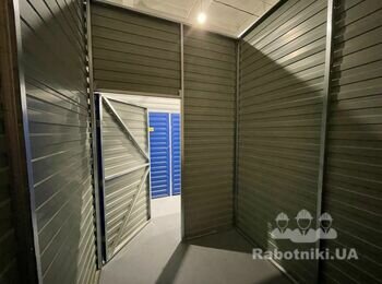 Облаштування перегородок з металопрофилю