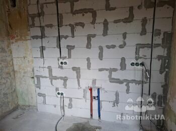 Штукатурні та малярні роботи в 3к квартирі