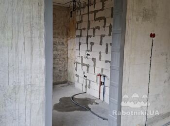 Штукатурні та малярні роботи в 3к квартирі