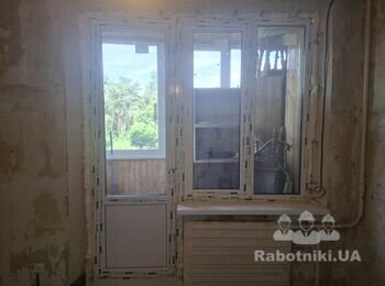 Штукатурні та малярні роботи в 3к квартирі