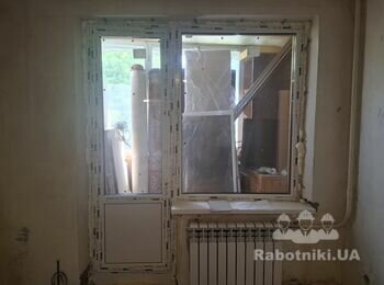 Штукатурні та малярні роботи в 3к квартирі