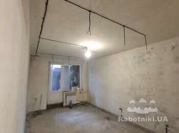 Штукатурні та малярні роботи в 3к квартирі