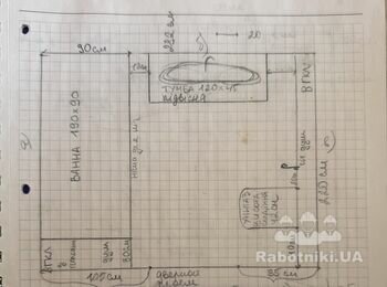 Плиточні+гіпсокартонні роботи