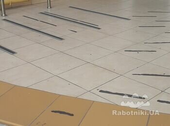 Укладка плитки в одессе 28кв м