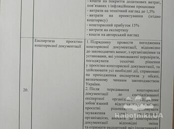 Проєктування обєктів капітального ремонту навес; огорожа 285м