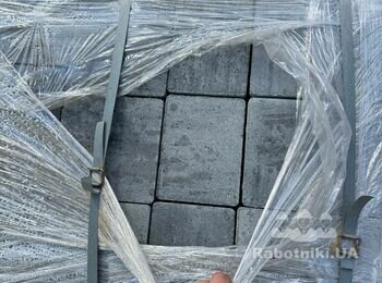 Нужно уложить 300 м2 тротуарной плитки