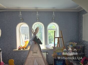 Заміна багетів, поклейка вікон