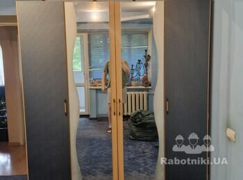 Збірка двухдверної шафи