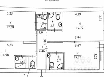 Під ключ перепланування 4 смарт-квартири з нуля (Київ) Лівий берег