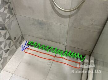 Переделать душевой трапик