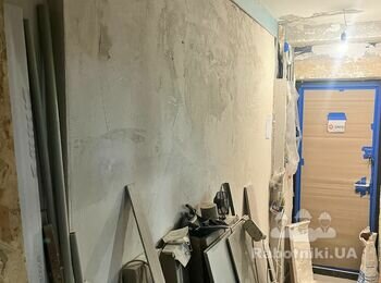 Шпаклювання стін і стелі під покраску і шпалери + фарбування стелі