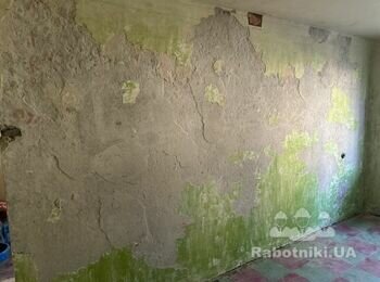 Подготовка стен 3 комн. квартиры к штукатурке и шпаклевке