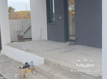 Сделать наливной пол на веранде