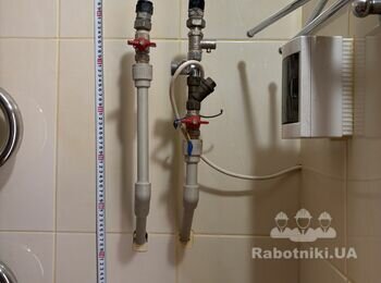 Установка бойлера