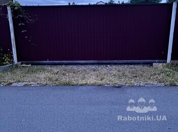 Бетонування 62 м2 та укладання гранітної плитки( брекчії)