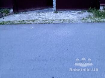 Бетонування 62 м2 та укладання гранітної плитки( брекчії)