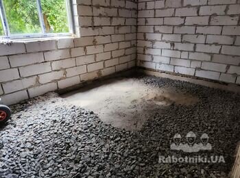 Підлога по грунту "під ключ"