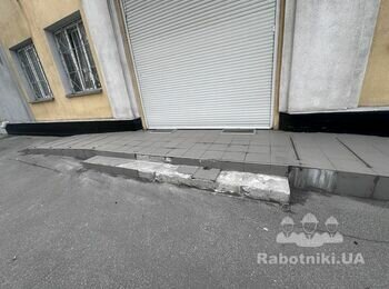 Ремонт навісу і заміна плитки