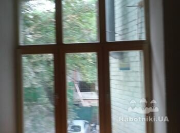 Доробити відкоси на 2 вікна