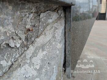 Ремонт гранітних сходів