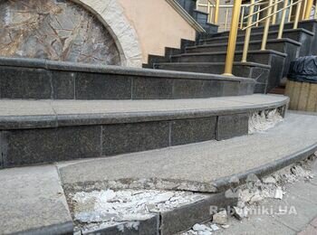 Ремонт гранітних сходів