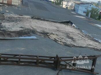 Заміна рулонної покрівлі на ПВХ-мембрану м. Калинівка