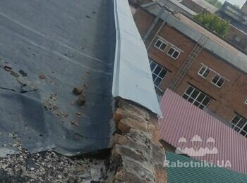Заміна рулонної покрівлі на ПВХ-мембрану м. Калинівка