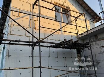Фасадні роботи 100м2