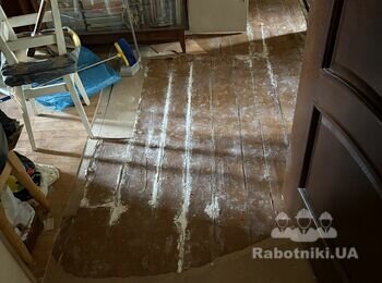 Укладання 10 кв метрів лінолеуму