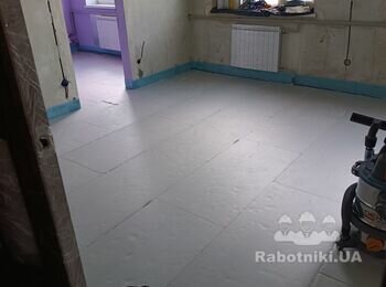 Влаштування напівсухої стяжки