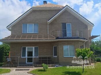 Устройство кровли из металлочерепицы 320 м2
