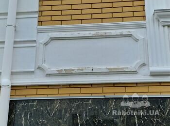 Реставрация лепнины на фасаде