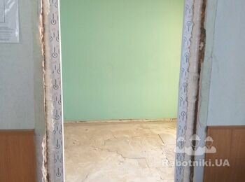 Штукатурка двірні відкоси