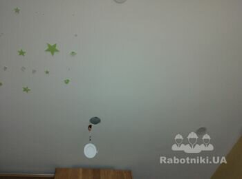 Ремонт гипсокартонового потолка