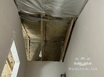 Підшивка гіпсокартоном стелі