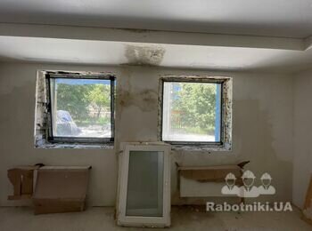 Відкоси на вікнах та дверях зовні та частково всередині Київ, Печерськ