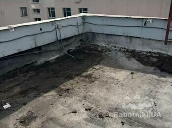 Реставрація плоскої покрівлі з улаштуванням ПВХ-мембрани 450 м2
