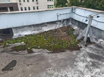 Реставрація плоскої покрівлі з улаштуванням ПВХ-мембрани 450 м2