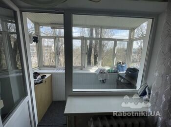 Монтаж вікон на балкон плюс внутрішня обшивка балкону