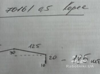 Смонтировать крышки из металла 0,5 мм на парапет