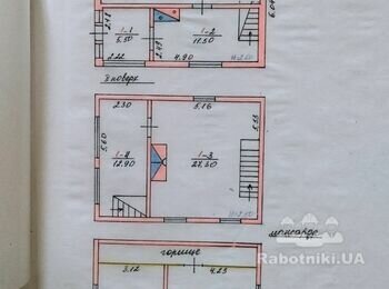 Пробне вкручування гвинтової палі (тест-крут) вручну, 35 км від Харков