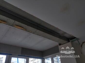 Срезать часть бетонной балки в квартире