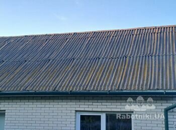 Перекрити дах 75 кв.м профнастилом по старій обрешітціі