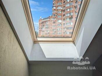 Утеплити та встановити гіпсокартонові укоси на 4 мансардні вікна